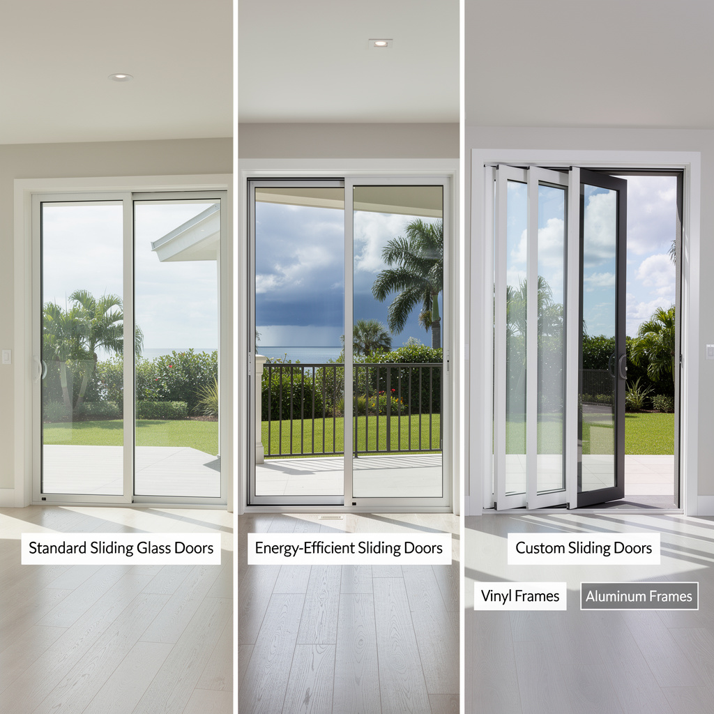 Sliding glass door replacement
